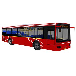 vehicle bus coach 3D model