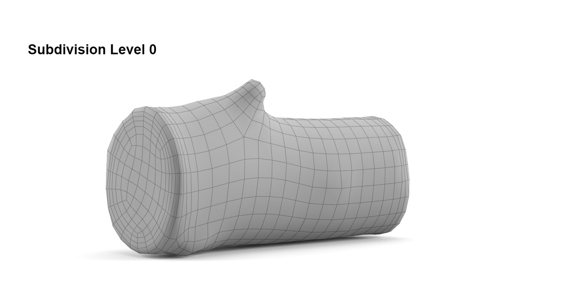 3d realistic wood logs model