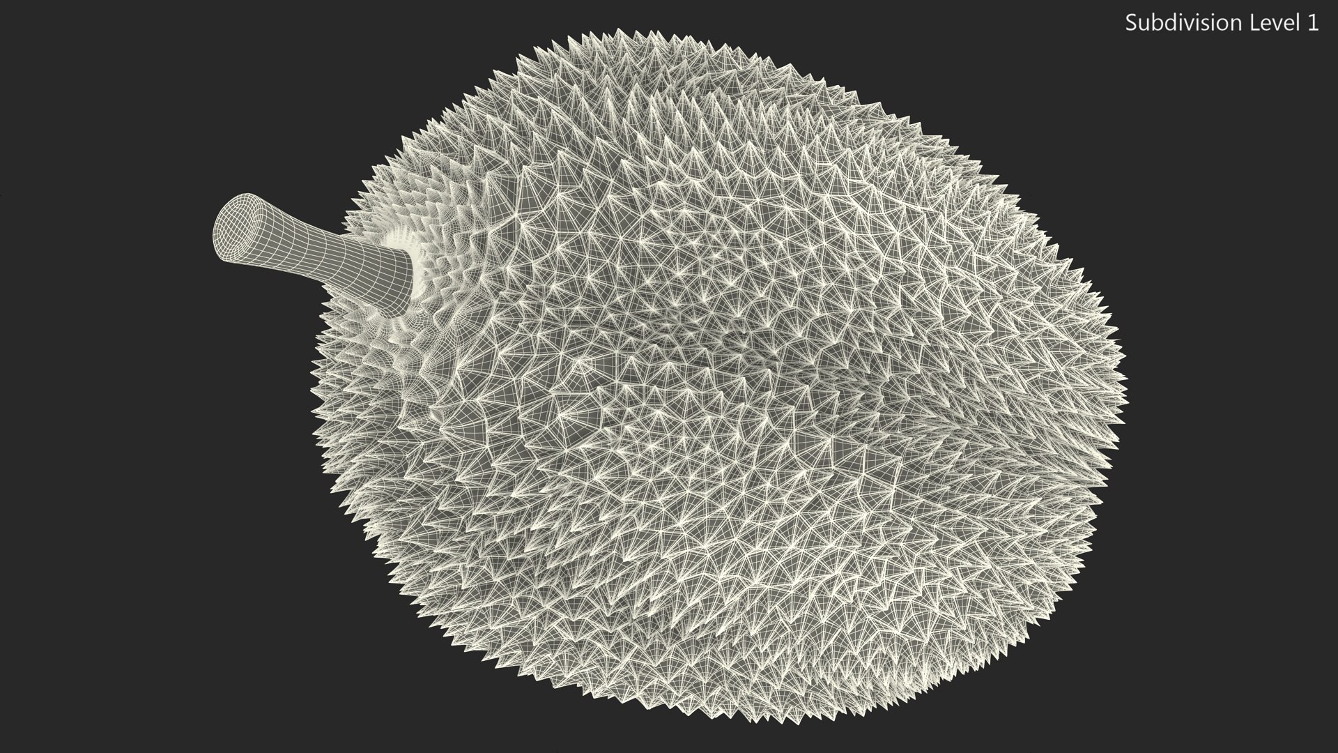 Ripe Durian Fruit 3D https://p.turbosquid.com/ts-thumb/0N/jKzscS/5D/ripedurianfruit3dsmodel016/jpg/1685605264/1920x1080/fit_q87/8a894463d0f33545db6e9dda759b5de8cde0688b/ripedurianfruit3dsmodel016.jpg