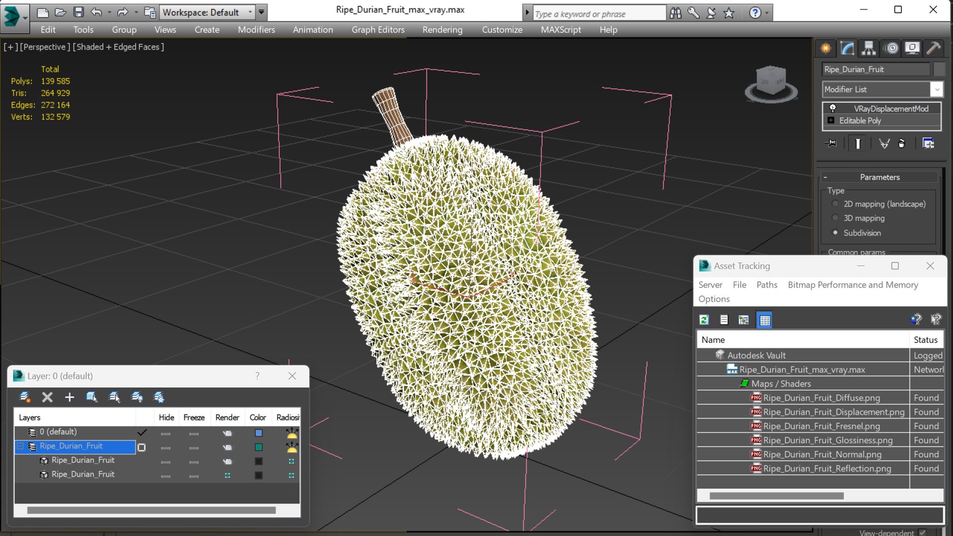 Ripe Durian Fruit 3D https://p.turbosquid.com/ts-thumb/0N/jKzscS/qr/ripedurianfruit3dsmodel019/jpg/1685605276/1920x1080/fit_q87/d57fae87605a10dbdca074f24728640a4d13b7fd/ripedurianfruit3dsmodel019.jpg