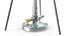Bunsen Burner com Erlenmeyer Flask no tripé