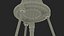 Bunsen Burner com Erlenmeyer Flask no tripé