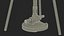 Bunsen Burner com Erlenmeyer Flask no tripé