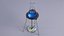 Bunsen Burner com Erlenmeyer Flask no tripé