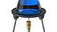 Bunsen Burner com Erlenmeyer Flask no tripé