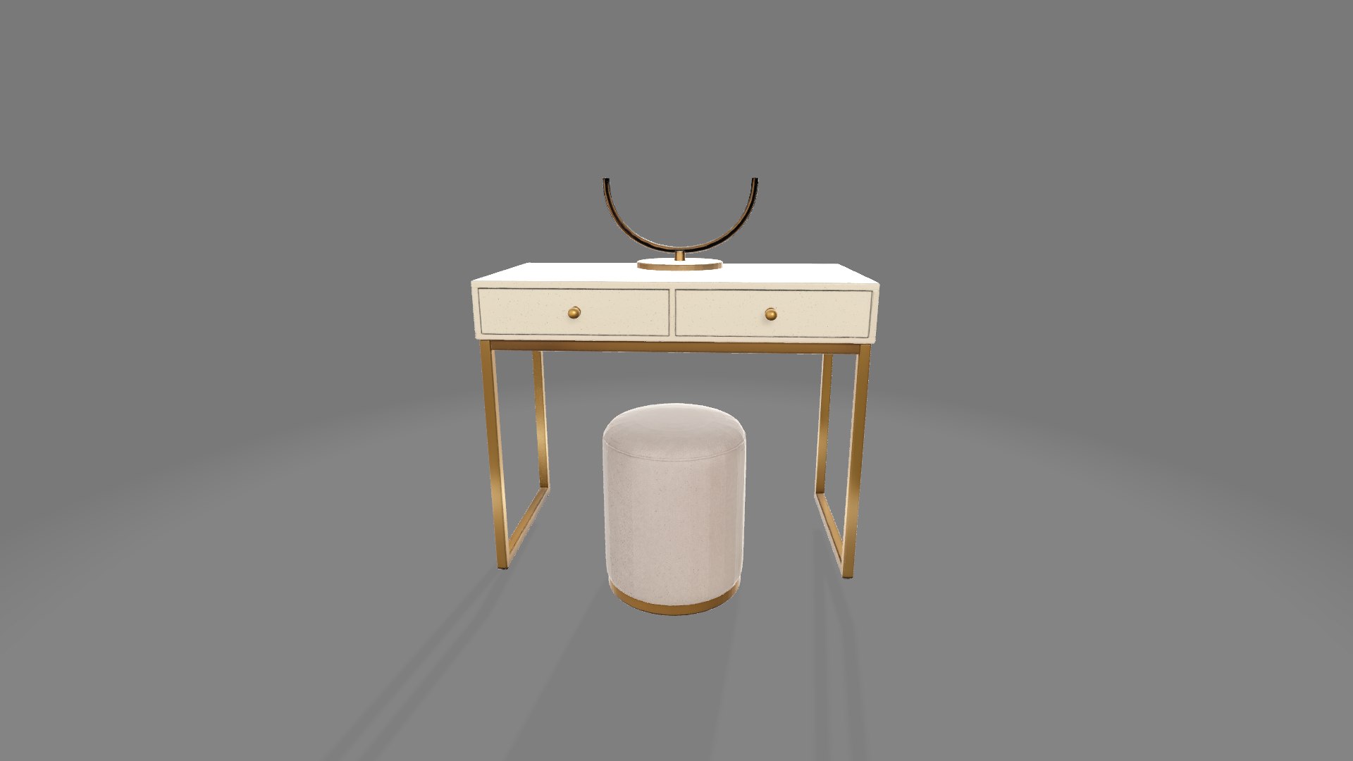 Modern White Dressing Table With Gold Frame and Round Mirror model https://p.turbosquid.com/ts-thumb/0N/krFqPg/tO/whitedressingtable6/png/1786431761/1920x1080/fit_q87/98af88e73aac52ef27b54b23ccebe9d3a8b66a98/whitedressingtable6.jpg