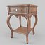 side table in the style of Provence