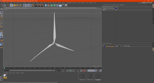 3D Wind Turbine Blades - TurboSquid 1830139