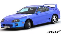 Toyota Supra Turbo 1997 (Low Interior)