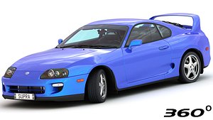 Toyota Supra Turbo 1997 (Low Interior)