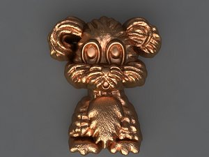 dog mold hand 3D model