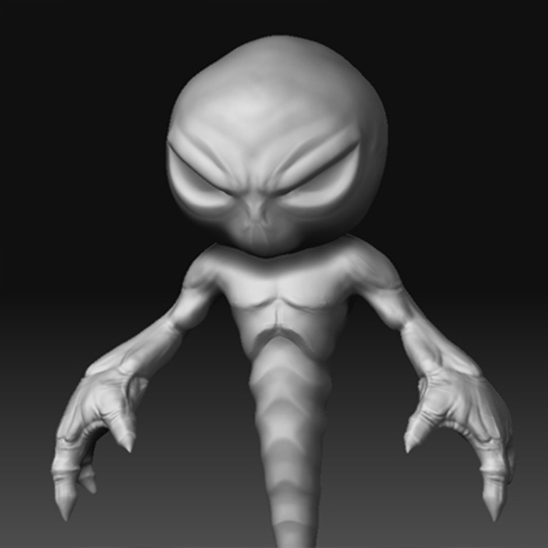 3ds max alien