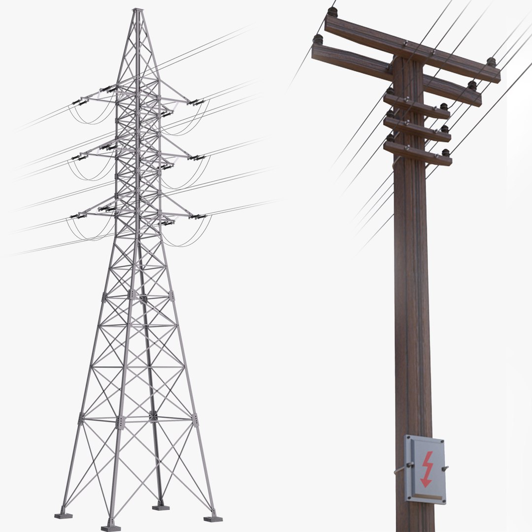 3D file electric tower - power tower ⚡・Model to download and 3D print・Cults