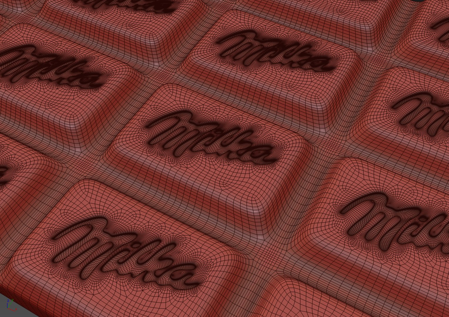 modelo 3d Milka de chocolate - TurboSquid 1122777