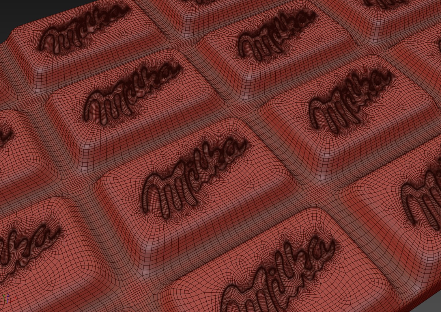 modelo 3d Milka de chocolate - TurboSquid 1122777