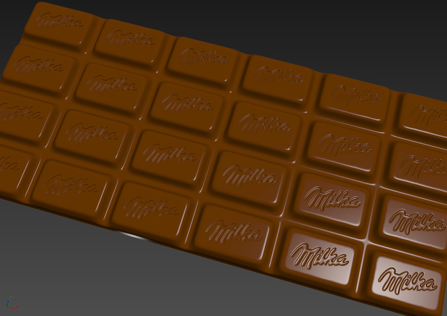 modelo 3d Milka de chocolate - TurboSquid 1122777