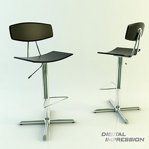 3d model place chair