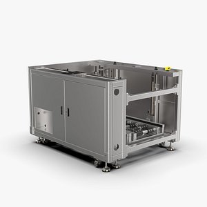 Heavy Load Chain Lifting 3D model