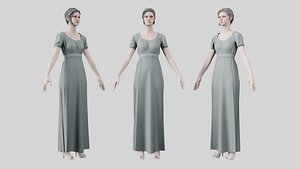 Dress 04 Philippine Gray
