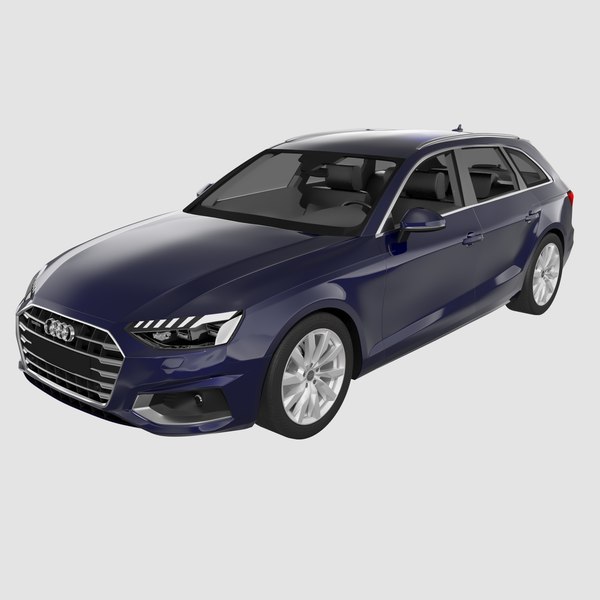 Audi A4 Avant 2020 3D-Modell - TurboSquid 2033622