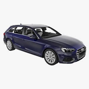 3D model Audi A4 Avant 2020