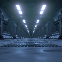 Modular SciFi Corridor