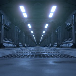 Modular SciFi Corridor