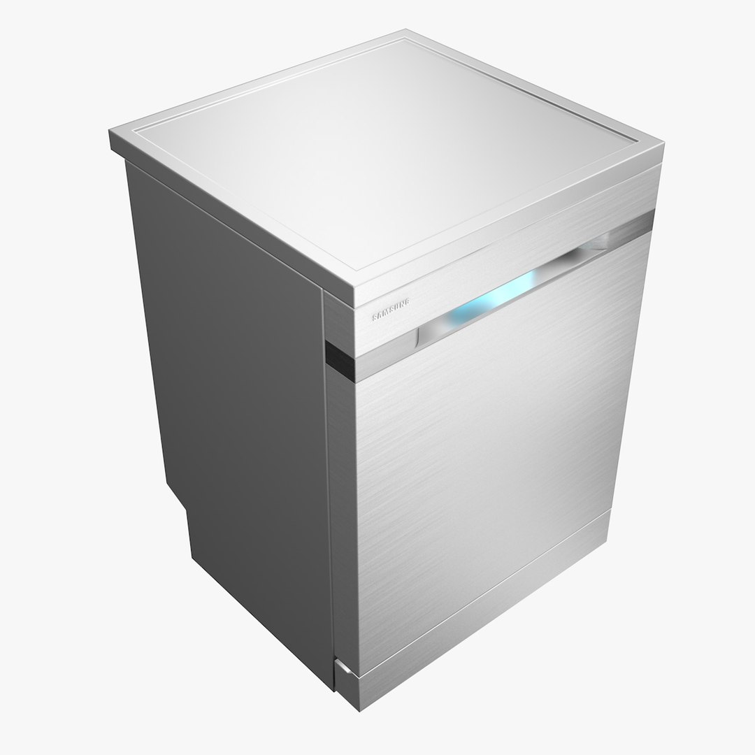dishwasher samsung waterwall 3d model