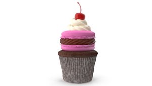 3D Cupcake 004