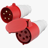 Three Phase Plug and Socket