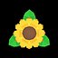 GIRASOL 3D Papercraf