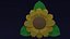 GIRASOL 3D Papercraf