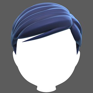 3D model Base Hair for Boy V33