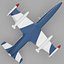 Aero Vodochody L-39 Albatros Russian Jet Trainer Aircraft Rigged