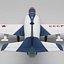 Aero Vodochody L-39 Albatros Russian Jet Trainer Aircraft Rigged
