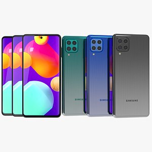 3D samsung galaxy m62-f62 colors