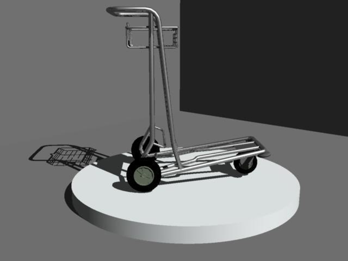 airport bagage kart 3ds