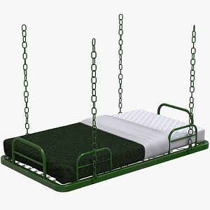 Hanging Camp Bed With Mattress model