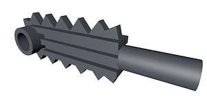 lego chainsaw 3d model