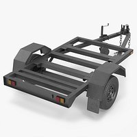 Towable Mounting Frame Trailer