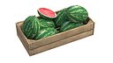 Watermelon Wooden Crate