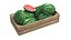 Colección de cajas de madera para frutas 50