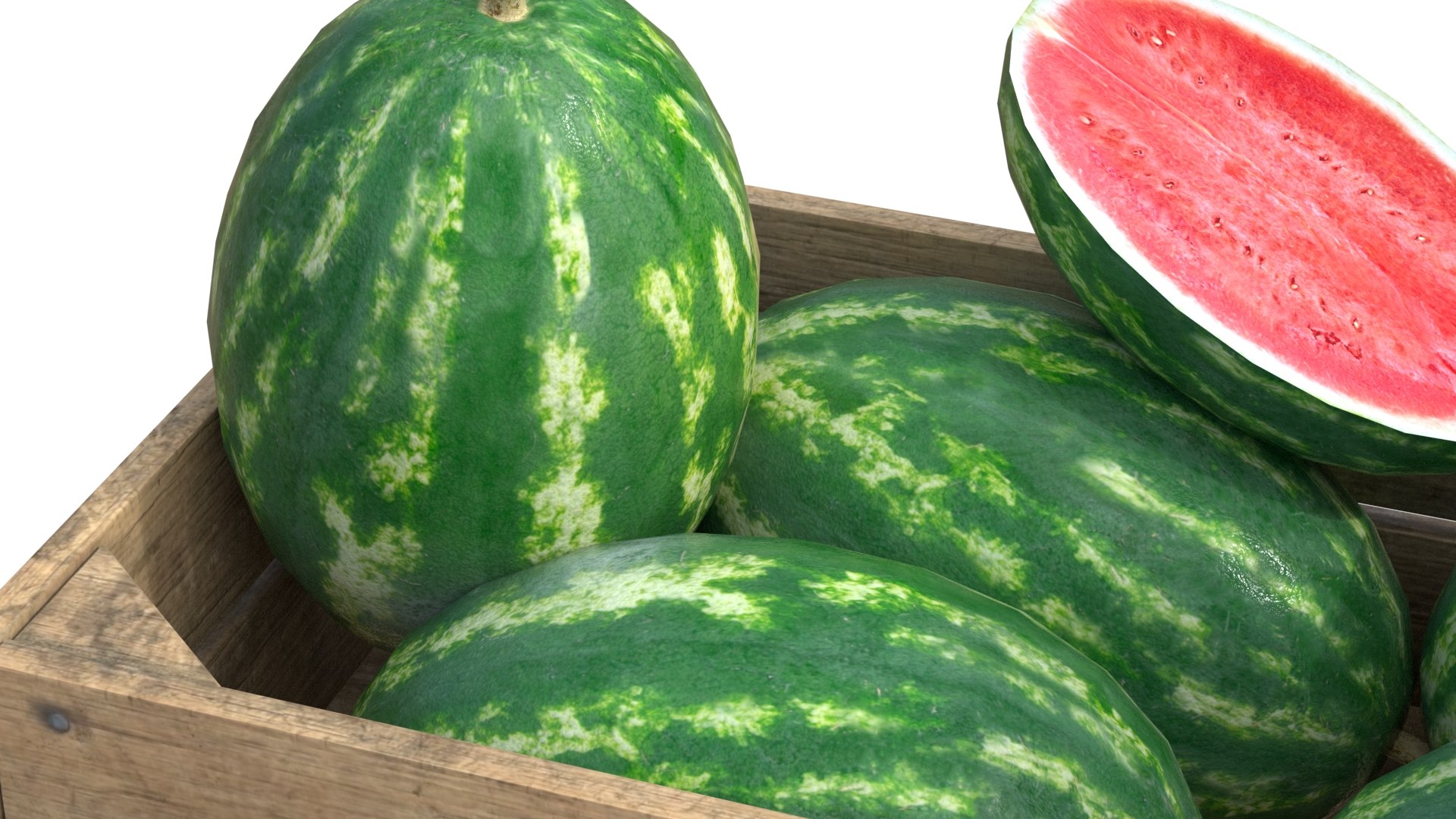 Watermelon Wooden Crate 3D model https://p.turbosquid.com/ts-thumb/0O/USuWmv/Vi/4/jpg/1778659554/1920x1080/fit_q87/bf5917001a4a888d8fd85eff4d85960c08cbe41c/4.jpg