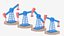 Cartoon Oil Pump Jack