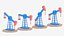 Cartoon Oil Pump Jack