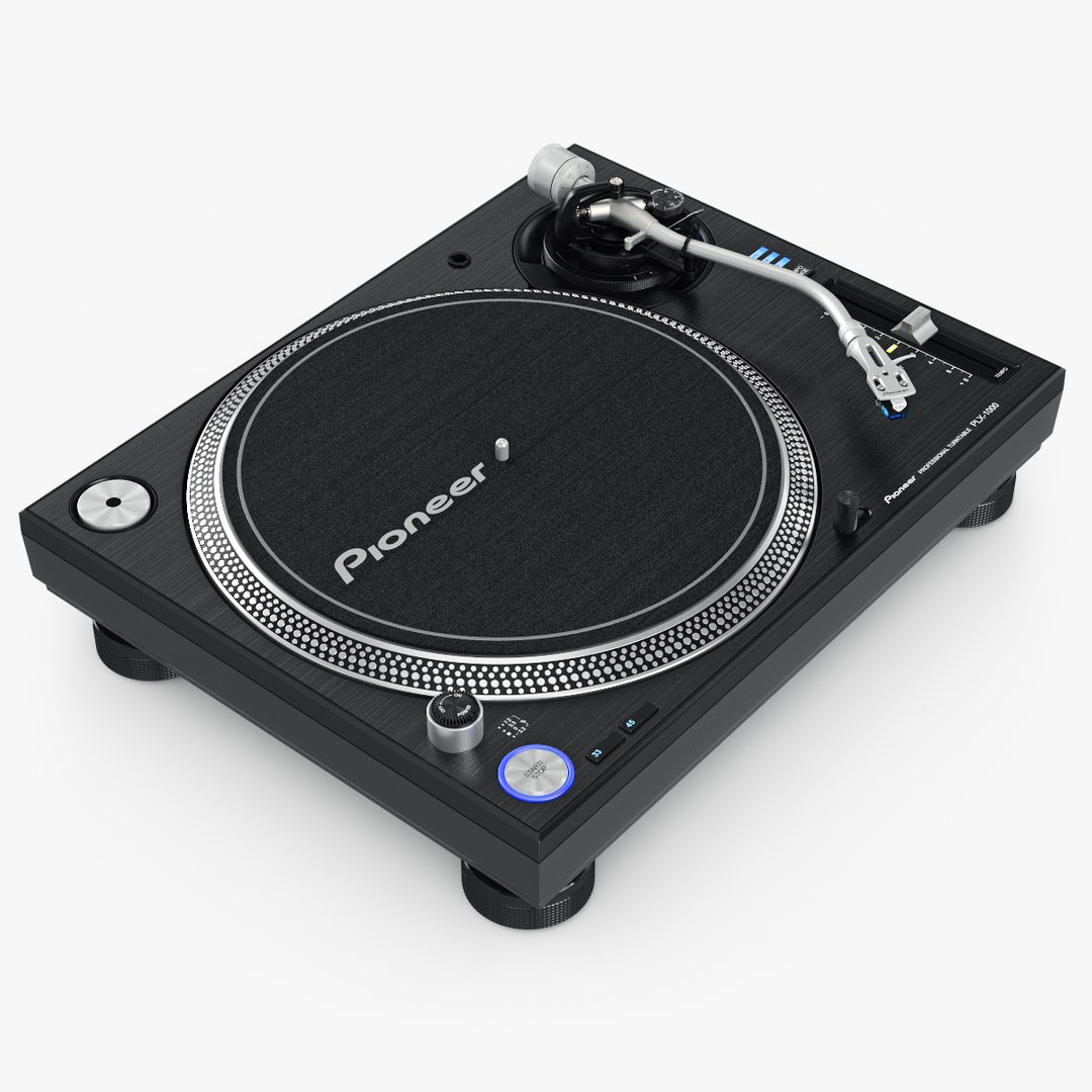 Turntable Pioneer Plx-1000 3d Obj