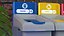 Four Compartments Recycling Station Set
