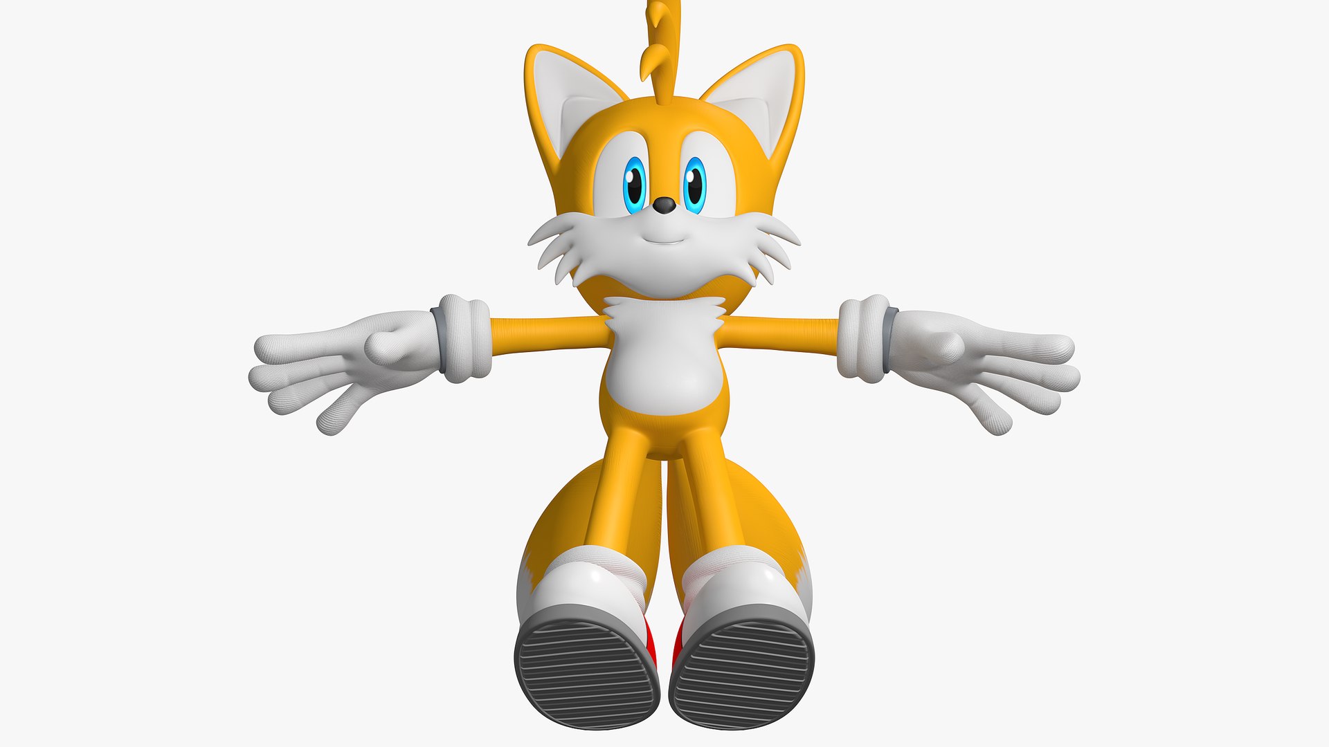 3D model Miles Tails Prower Sonic Character - TurboSquid 2133558