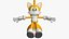 3D model Miles Tails Prower  Sonic Hedgehog Character