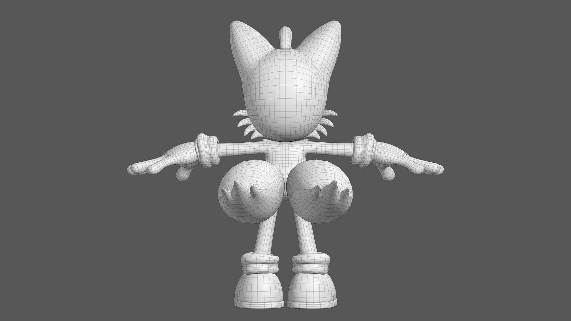 3D Model Miles Tails Prower Sonic Hedgehog Character - TurboSquid 2133558